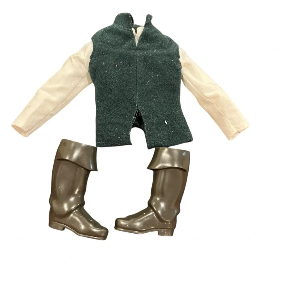 Disney Rapunzel Flynn Rider doll tangled outfit boots shirt shoes